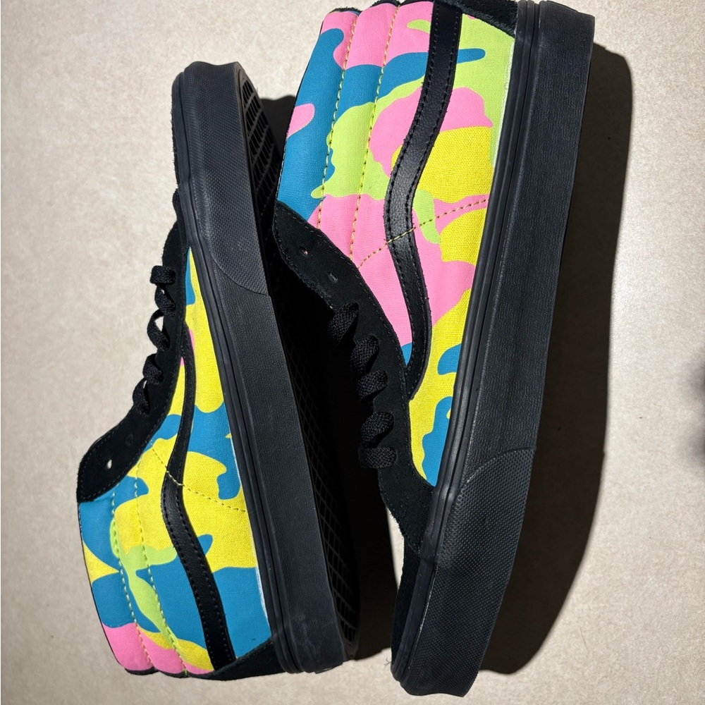 Vans Multicolor Camouflage Sneakers